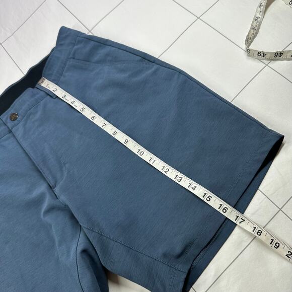 Bylt Kinetic Shorts Mens 34 Blue Basic Performance Golf Athletic Stretch Casual - Picture 12 of 13